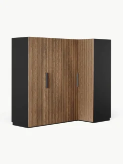 Modulaire hoekkast Simone, 215 cm breed, diverse varianten