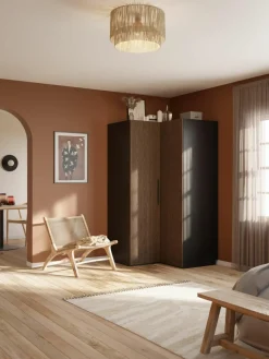 Modulaire hoekkast Simone, 115 cm breed