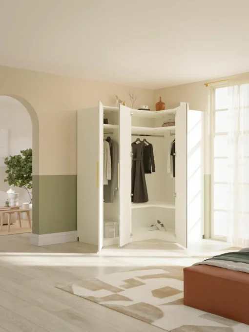 Modulaire hoekkast Simone, 165 cm breed, diverse varianten