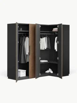 Modulaire hoekkast Simone, 215 cm breed, diverse varianten