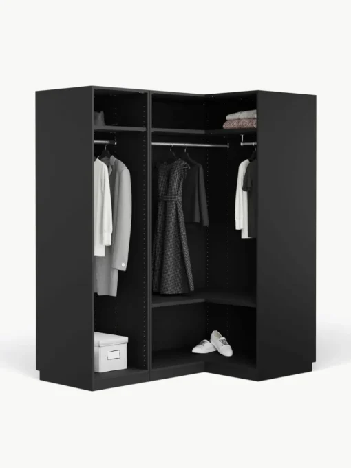 Modulaire hoekkast Simone, 165 cm breed, diverse varianten