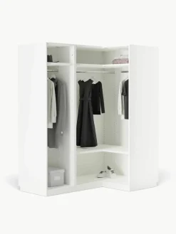 Modulaire hoekkast Simone, 165 cm breed, diverse varianten