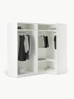 Modulaire hoekkast Simone, 215 cm breed, diverse varianten