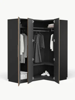 Modulaire hoekkast Simone, 165 cm breed, diverse varianten