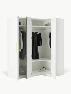 Modulaire hoekkast Simone, 165 cm breed, diverse varianten