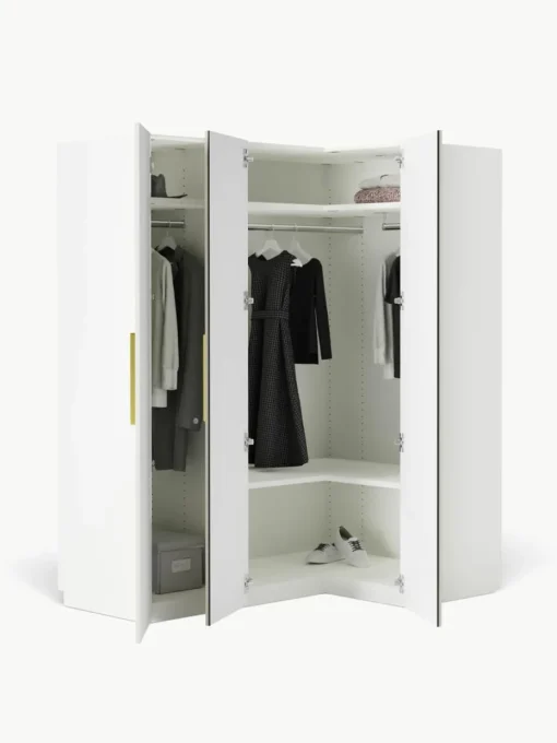 Modulaire hoekkast Simone, 165 cm breed, diverse varianten