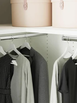Modulaire hoekkast Simone, 165 cm breed, diverse varianten