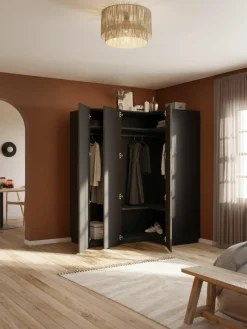 Modulaire hoekkast Simone, 165 cm breed, diverse varianten