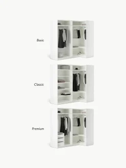 Modulaire hoekkast Simone, 215 cm breed, diverse varianten