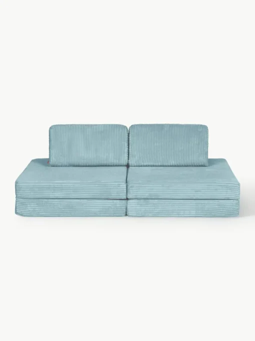 Modulaire kinderbank Mila van corduroy, handgemaakt