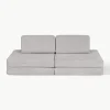Modulaire kinderbank Mila van corduroy, handgemaakt