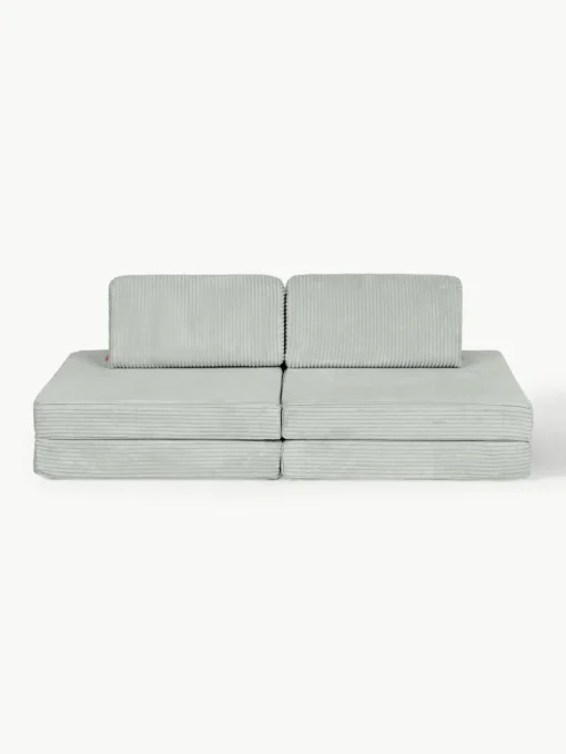 Modulaire kinderbank Mila van corduroy, handgemaakt