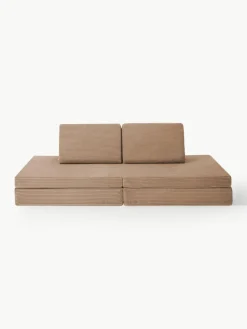 Modulaire kinderbank Mila van corduroy, handgemaakt