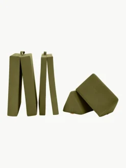 Modulaire kinderbank Mila van fluweel, handgemaakt