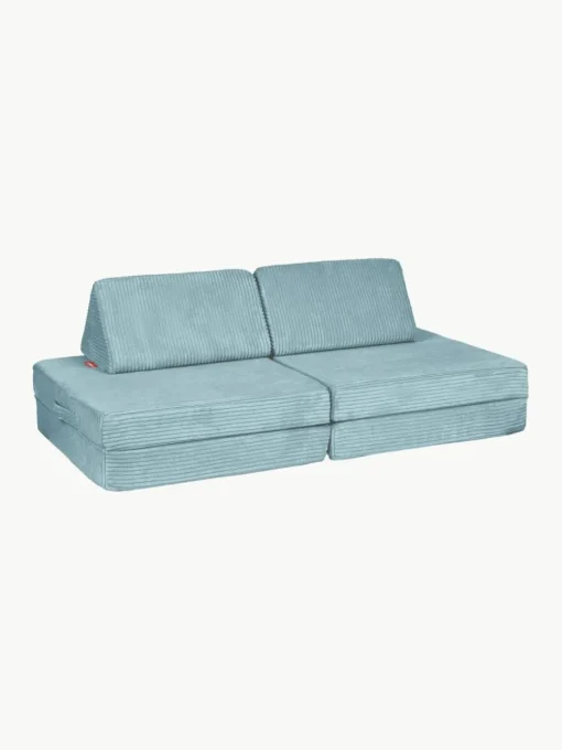 Modulaire kinderbank Mila van corduroy, handgemaakt