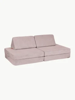 Modulaire kinderbank Mila van corduroy, handgemaakt