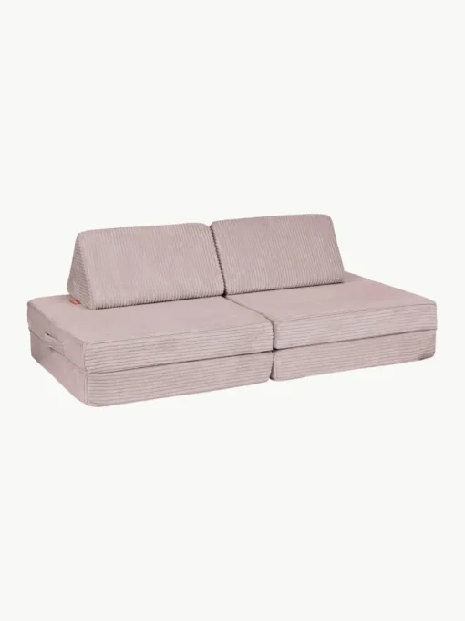 Modulaire kinderbank Mila van corduroy, handgemaakt