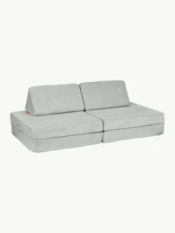 Modulaire kinderbank Mila van corduroy, handgemaakt