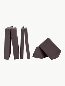 Modulaire kinderbank Mila van fluweel, handgemaakt