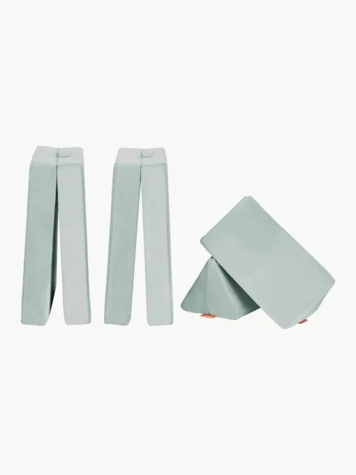 Modulaire kinderbank Mila van fluweel, handgemaakt