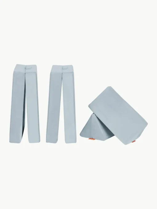 Modulaire kinderbank Mila van fluweel, handgemaakt