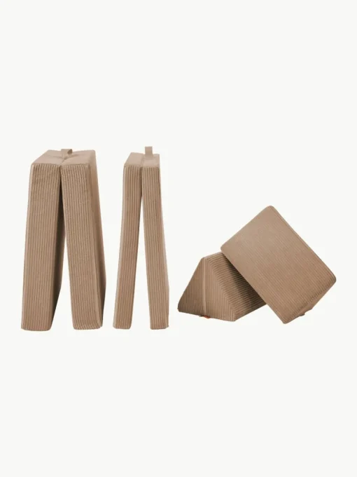 Modulaire kinderbank Mila van corduroy, handgemaakt