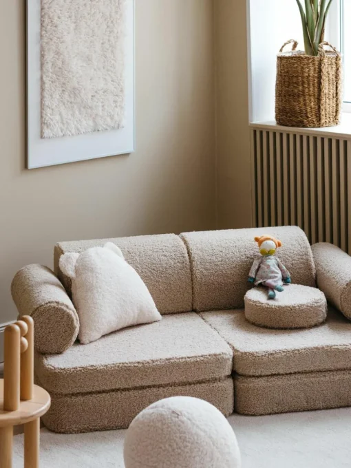 Modulaire kinderspeelbank Sugar van teddy, handgemaakt