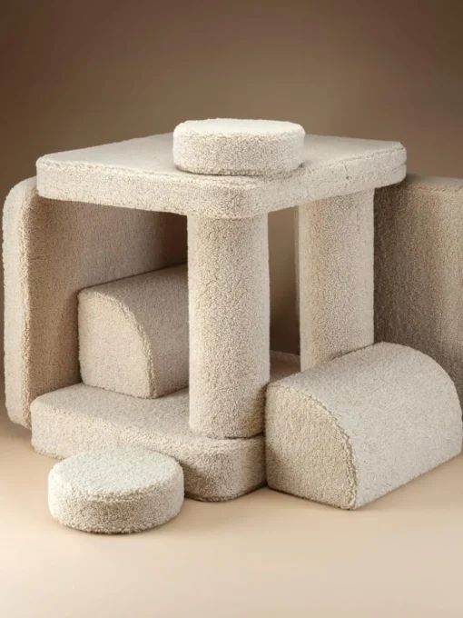 Modulaire kinderspeelbank Sugar van teddy, handgemaakt