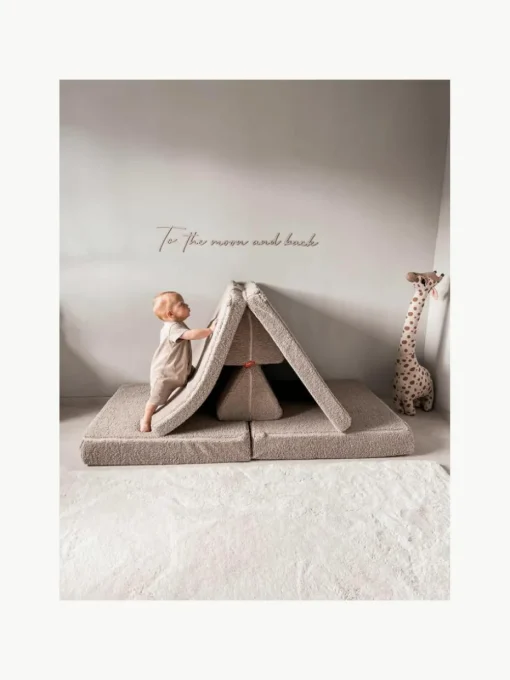 Modulaire kinderspeelbank Mila van teddy, handgemaakt