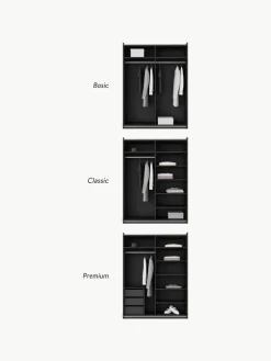 Modulaire schuifdeurkast Leon, 150 cm breed, diverse varianten