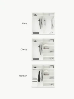 Modulaire schuifdeurkast Simone, 200 cm breed, diverse varianten