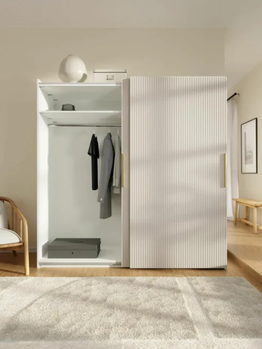 Modulaire schuifdeurkast Simone, 200 cm breed, diverse varianten