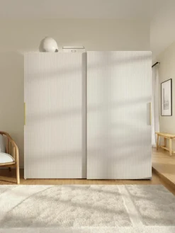 Modulaire schuifdeurkast Simone, 200 cm breed, diverse varianten
