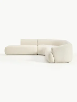 Modulaire teddy hoekbank Sofia (4-zits)