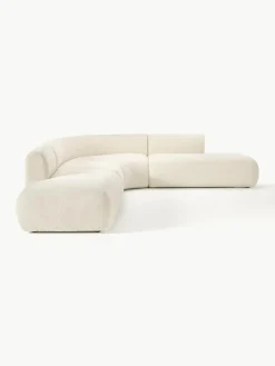 Modulaire teddy hoekbank Sofia (4-zits)