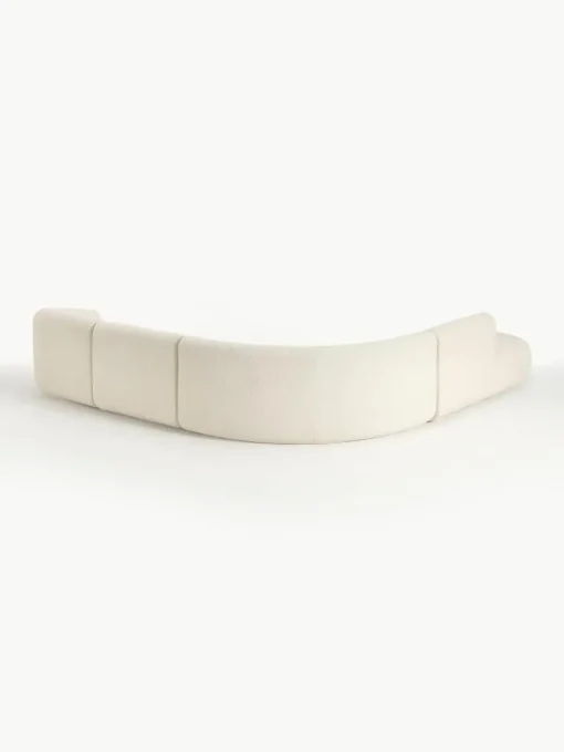 Modulaire teddy hoekbank Sofia (4-zits)