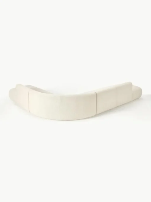 Modulaire teddy hoekbank Sofia (4-zits)