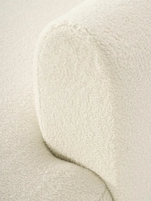 Modulaire teddy hoekbank Sofia (4-zits)