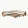 Modulaire tuin loungeset Joshua van acaciahout, 4-delig