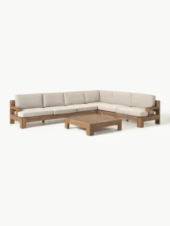 Modulaire tuin loungeset Joshua van acaciahout, 4-delig