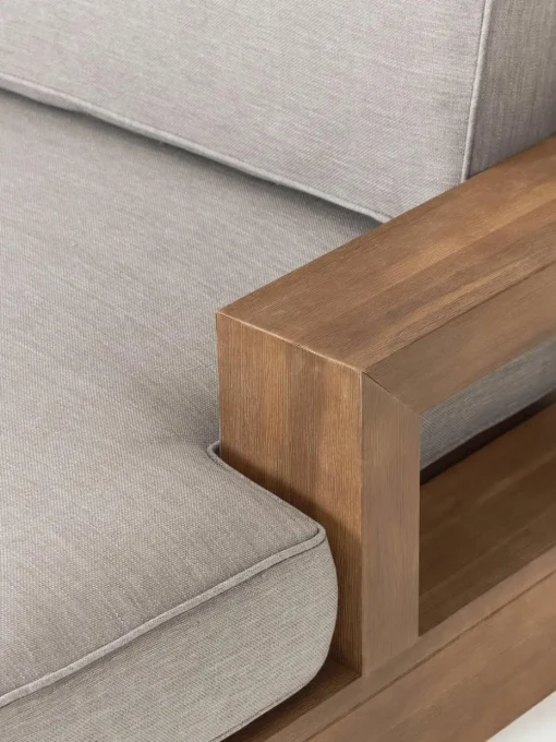 Modulaire tuin loungeset Joshua van acaciahout, 4-delig