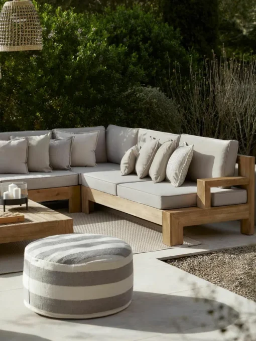 Modulaire tuin loungeset Joshua van acaciahout, 4-delig