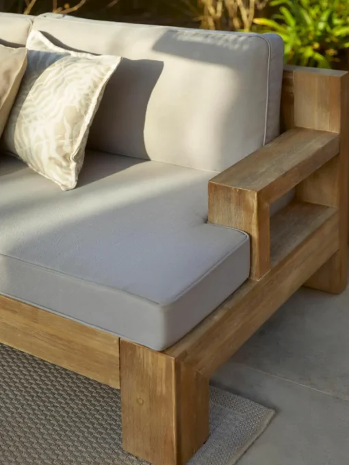 Modulaire tuin loungeset Joshua van acaciahout, 4-delig