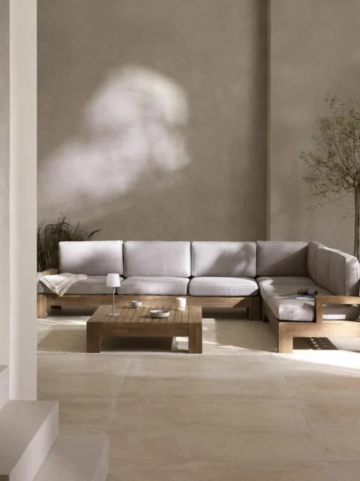 Modulaire tuin loungeset Joshua van acaciahout, 4-delig