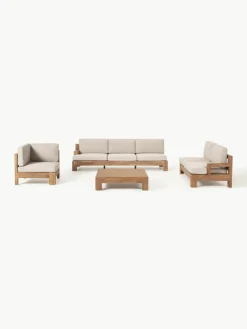 Modulaire tuin loungeset Joshua van acaciahout, 4-delig