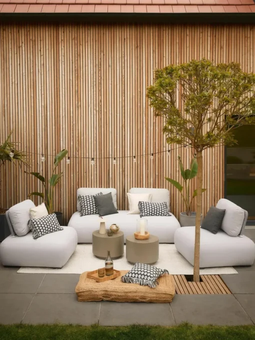 Modulaire tuinloungeset Olala, 3-delig