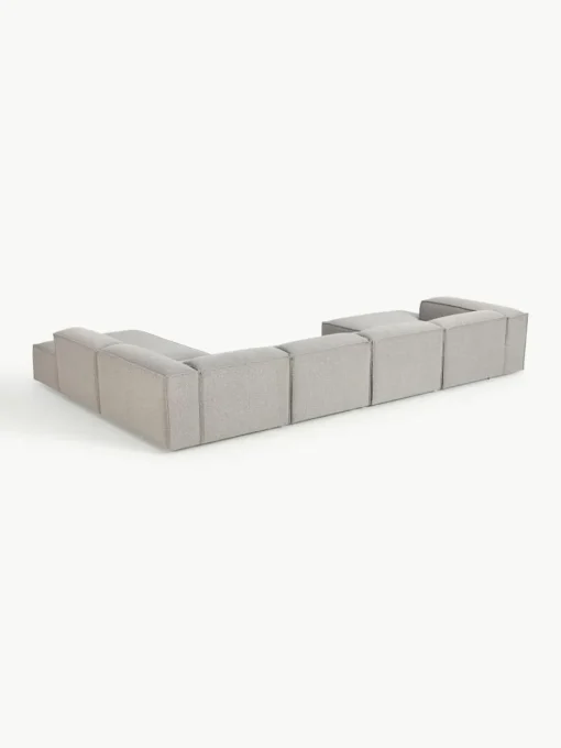 Modulaire U-bank Lennon uit bouclé