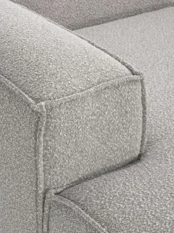 Modulaire U-bank Lennon uit bouclé