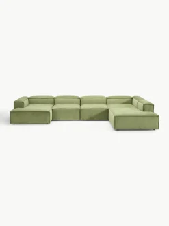 Modulaire U-bank Lennon van corduroy