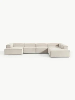 Modulaire U-bank Lennon van corduroy